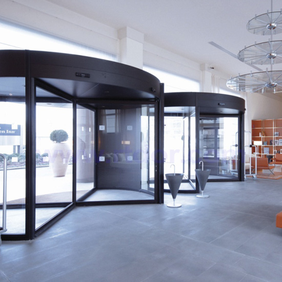 automatic 4 wing revolving door
